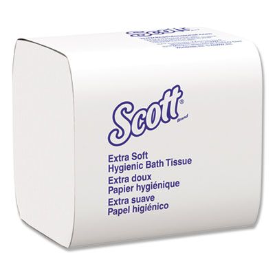 Kimberly-Clark 48280 Scott Control Hygienic Bath Tissue, 2 Ply, 250 / Pack - 36 / Case