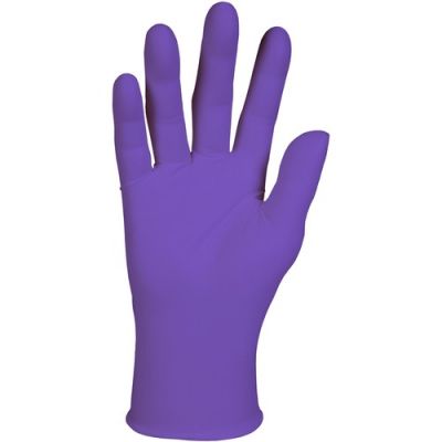 Kimberly-Clark 55084 Kimtech Nitrile Exam Gloves, Powder-Free, X-Large, Purple - 900 / Case