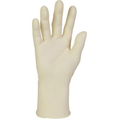 Kimberly-Clark 57330 Latex Exam Gloves, Powder Free, Medium, Natural - 1000 / Case