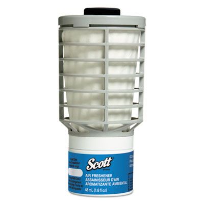Kimberly-Clark 91072 Scott Essential Continuous Air Freshener Refill, Ocean Scent, 48 ml Cartridge - 6 / Case