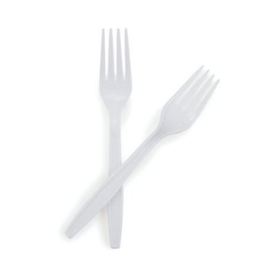 McKesson Plastic Forks, Heavy Weight Polypropylene, White - 1000 / Case