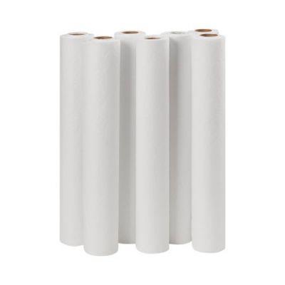 McKesson 18-10891 Exam Table Paper, Smooth, 18" x 200' Roll, White - 12 / Case