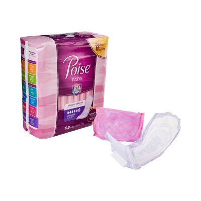 Poise Original Pads, Ultimate Absorbency - 132 / Case