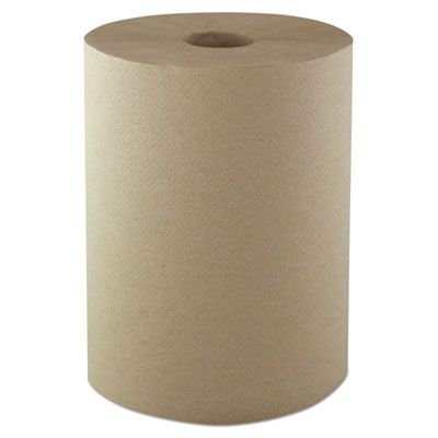 Morcon R106 Hardwound Roll Paper Hand Towels, 10" x 800', Brown - 6 / Case