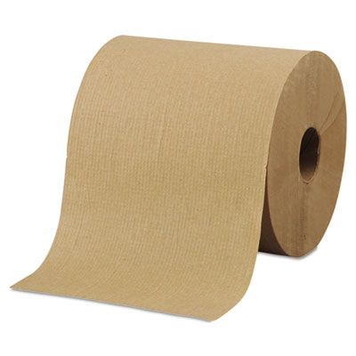 Morcon R6800 Hardwound Roll Paper Hand Towels, 8" x 800', Brown - 6 / Case