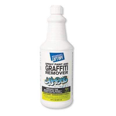 Motsenbocker's 41103 Lift Off Spray Paint and Graffiti Remover, 32 oz Bottle - 6 / Case