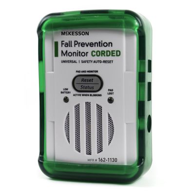 McKesson 162-1130 Fall Prevention Monitor for Use With Corded Weight-Sensing Bed, Chair Pads, Floor Mats & Seatbelts - 1 / Case