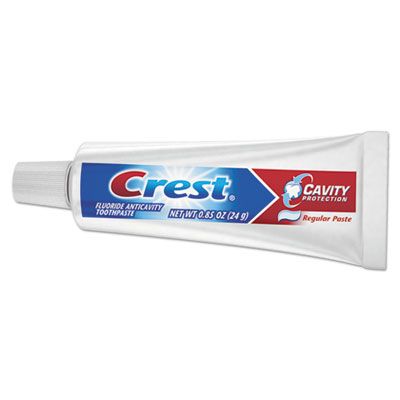 P&G 30501 Crest Toothpaste, Personal Travel Size, 0.85 oz Tube - 240 / Case