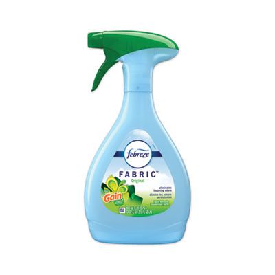 P&G 97588 Febreze FABRIC Refresher / Odor Eliminator, Gain Original, 27 oz Spray Bottle - 4 / Case
