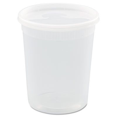 Pactiv YSD2532 32 oz DELItainer Container & Lid Combo Pack - 240 / Case