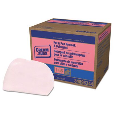 Cream Suds 43610 Pot and Pan Presoak and Dishwashing Detergent Powder, 25 lb Box - 1 / Case