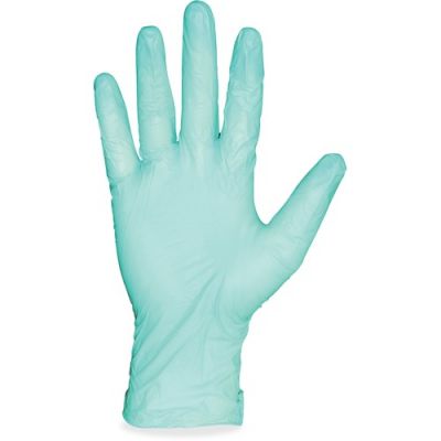 ProGuard 8612M Vinyl Disposable Gloves w/ Aloe, Powder-Free, Medium, Green - 1000 / Case