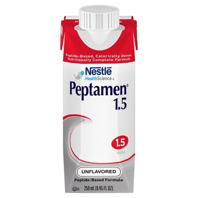 Peptamen 1.5 Tube Feeding Formula, Adult, Unflavored, 8.45 oz Carton - 1 / Case