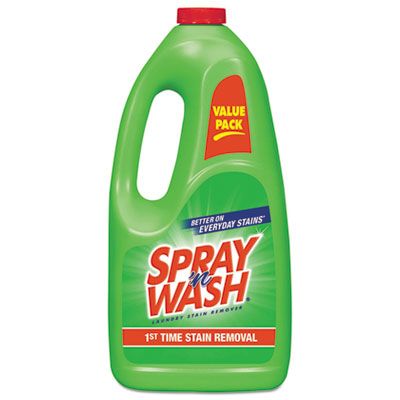 Reckitt Benckiser 75551 Spray 'n Wash Laundry Stain Remover Pre-Treatment Liquid, 60 oz Bottle - 6 / Case