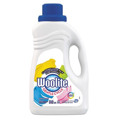 Reckitt Benckiser 77940 Woolite Gentle Cycle Laundry Detergent, Light Floral Scent, 50 oz Bottle - 6 / Case