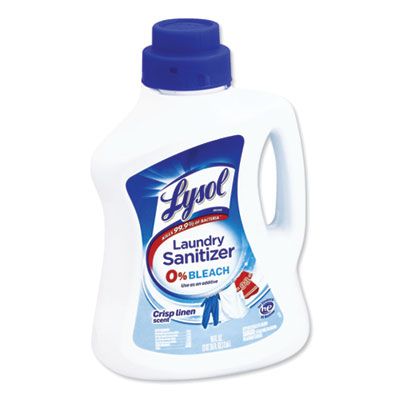 Reckitt Benckiser 95872 Lysol Laundry Sanitizer Liquid, Crisp Linen Scent, 90 oz Bottle - 4 / Case