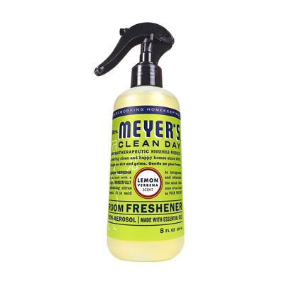 SC Johnson 670764 Mrs. Meyer's Clean Day Room Air Freshener, Lemon Verbena Scent, 8 oz Spray Bottle - 6 / Case