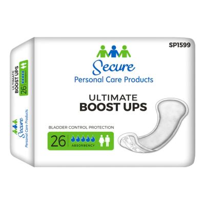 Secure Personal Care Products Ultimate Boost Ups Bladder Booster Pads - 104 / Case