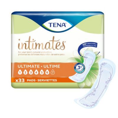 TENA 54305 Intimates Bladder Control Pads for Women, 16", Heavy Absorbency - 99 / Case