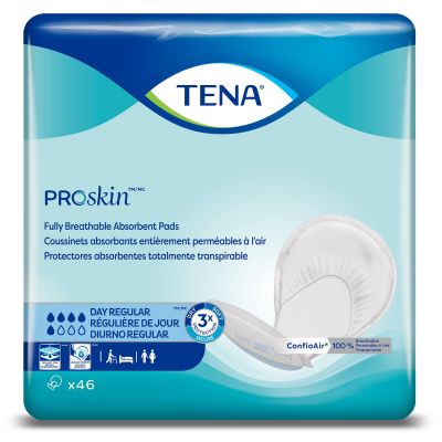 TENA ProSkin Day Regular Absorbent Pads - 46 / Case