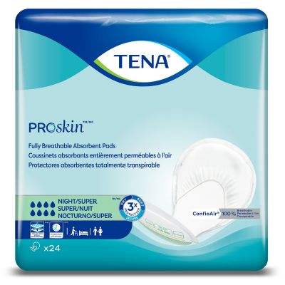 TENA ProSkin Night Super Absorbent Pads - 48 / Case