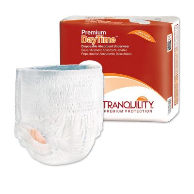 Tranquility Premium DayTime Pull-Up Absorbent Underwear, X-Large (48-66 in.), Heavy Absorbency - 56 / Case