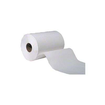Vintage 410098 Hardwound Roll Paper Towels, 7.85" x 600', White - 12 / Case