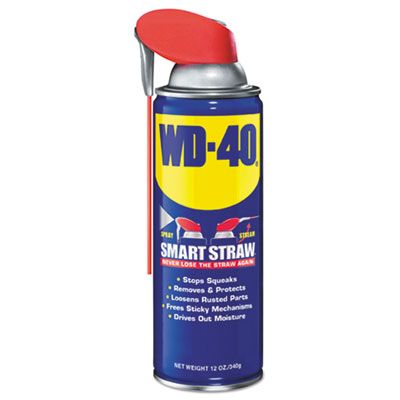 WD-40 Company 490057 Lubricant with Smart Straw, 12 oz Can - 12 / Case