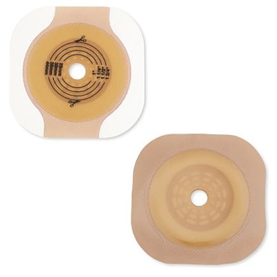 Hollister 11204 New Image CeraPlus Stoma Skin Barrier, Trim to Fit, Extended Wear Adhesive Tape Borders - 5 / Case