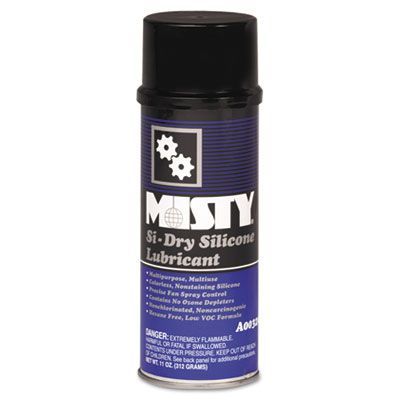 Zep 1033585 Misty Si-Dry Silicone Spray Lubricant, 11 oz - 12 / Case