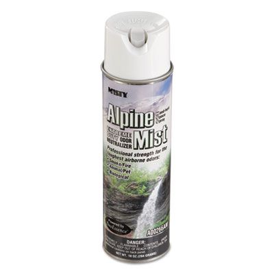 Amrep 1039394 Misty Alpine Extreme Odor Neutralizer Mist, 10 oz Can - 12 / Case
