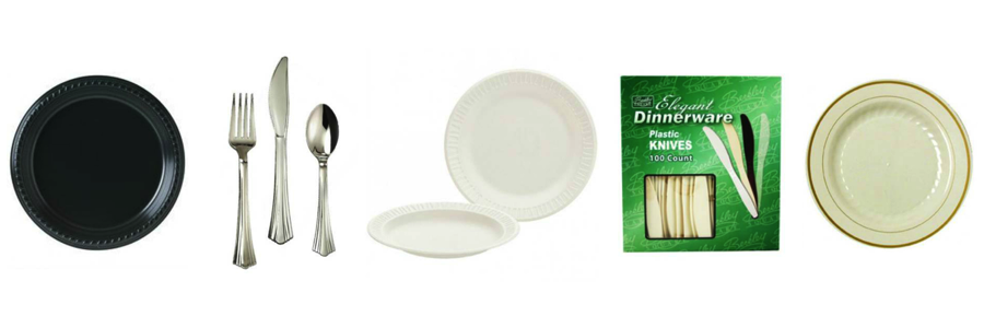 Disposable Plates & Cutlery