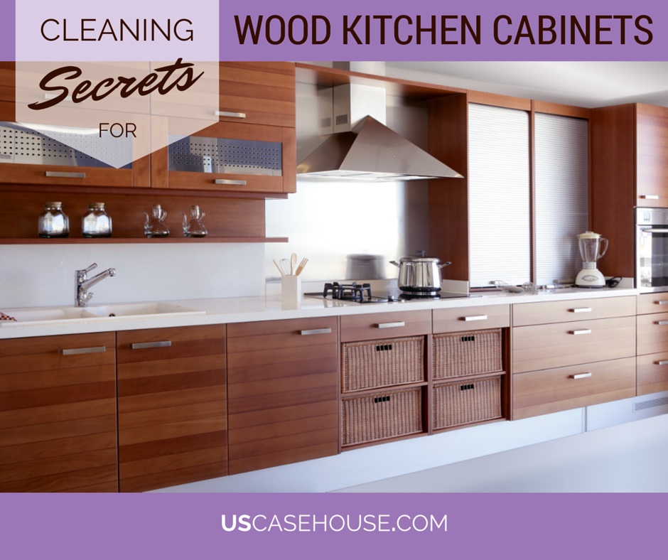 Cleaning Secrets for Wood Kitchen Cabinets