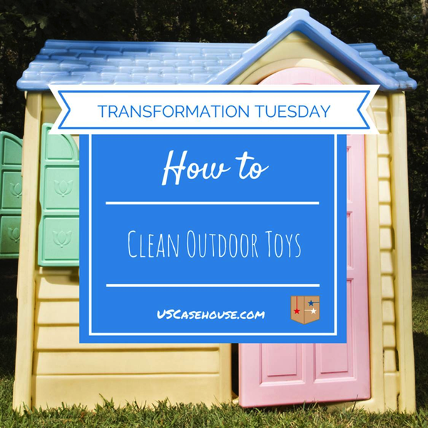 How to Clean Outdoor Toys