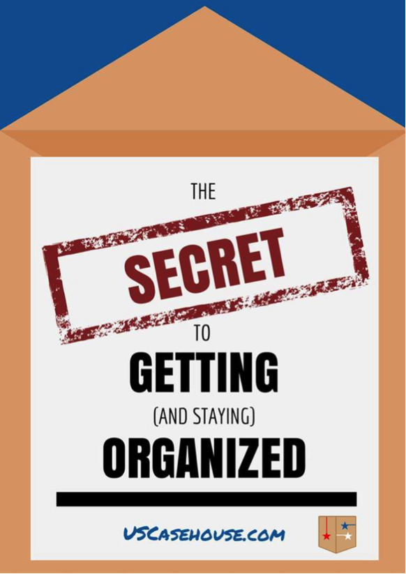 The Secret to Getting (and Staying) Organized