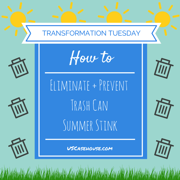 Transformation Tuesday: How to Eliminate and Prevent Trash Can Summer Stink