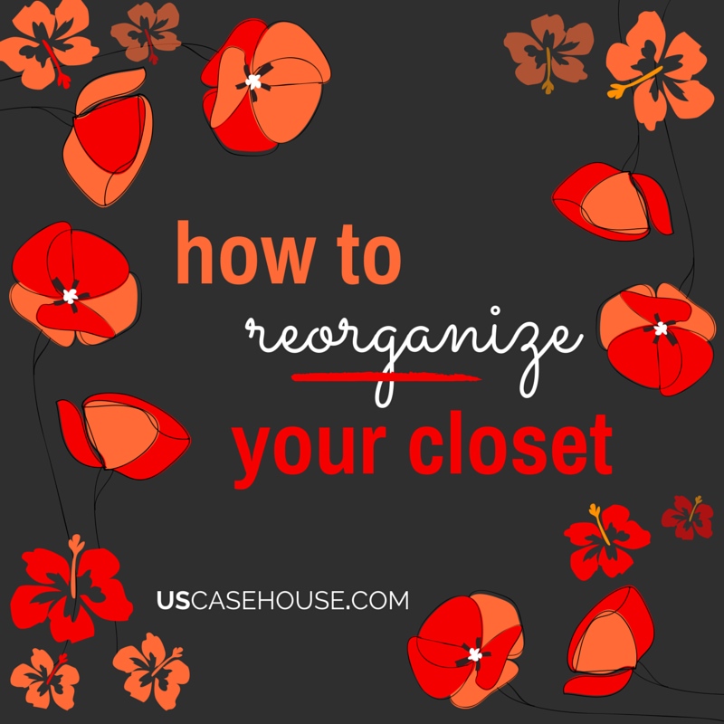 Reorganize your closet for spring in a few easy steps!